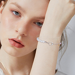 3 шт. 3 стиля 925 кольца с пружинным затвором из стерлингового серебра&nbsp;STER-GA0001-23