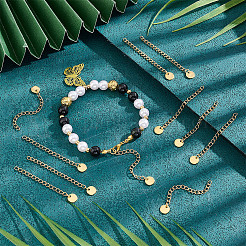 30 шт. удлинитель цепи из нержавеющей стали 304&nbsp;STAS-UN0053-99