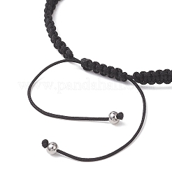 Круглые браслеты из натуральных бусин смешанных драгоценных камней&nbsp;BJEW-JB13332