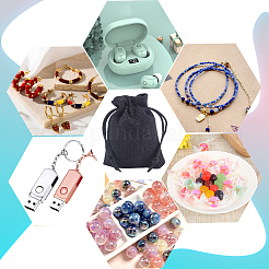 24 шт. мешковина упаковочные мешки мешки с завязками&nbsp;ABAG-BBC0001-07B