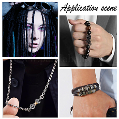 2 шт. латунные европейские бусины KK-OC0001-33