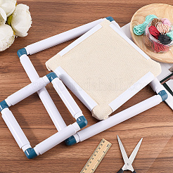 3 шт. 3 стиля пластиковые пяльцы для вышивки крестом DIY-CP0012-44A