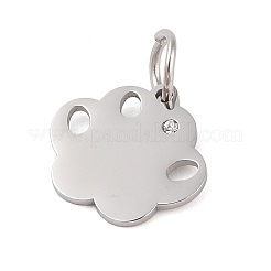 Подвески из нержавеющей стали 304 со стразами&nbsp;STAS-M063-01P