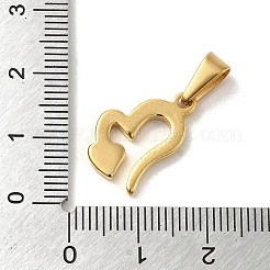 Подвески из нержавеющей стали 304 с вакуумным покрытием pvd&nbsp;STAS-B053-13G