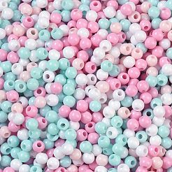 Непрозрачные акриловые бусины&nbsp;X1-OACR-H118-07A-07