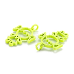 Окрашенного распылением медные подвески&nbsp;KK-P196-E09