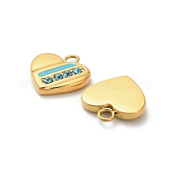 Подвески из нержавеющей стали 304 с эмалью&nbsp;STAS-K306-51G