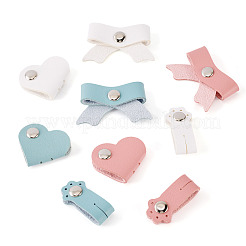 9 шт. 9 стиля органайзеров для шнуров из искусственной кожи&nbsp;AJEW-TA0002-45