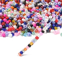 Крашеные 8/0 свободные круглый бисер&nbsp;SEED-L001-01