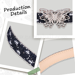 Цепные ремни из искусственной кожи&nbsp;AJEW-WH20007-79P-01