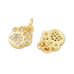 Латунные микро проложить кубического циркония подвески&nbsp;KK-U073-06G