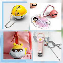 200 шт. латунные шариковые соединители для цепей&nbsp;KK-BBC0004-70