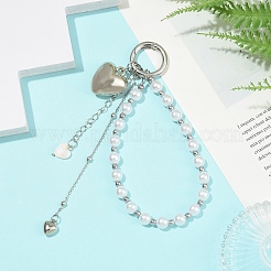 Подвесные украшения из пластика и ракушек&nbsp;HJEW-YW00340