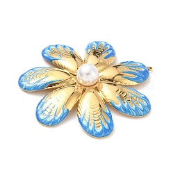 Большие эмалевые подвески из нержавеющей стали 304&nbsp;STAS-L026-05G