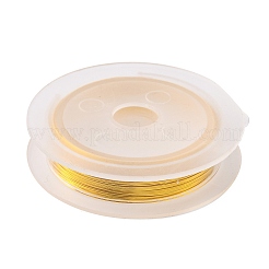 Круглая медная проволока для изготовления ювелирных изделий&nbsp;CWIR-WH0001-0.4mm-05-1