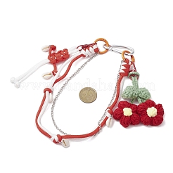 Вязаные крючком цветы-буфы&nbsp;HJEW-JM04395-02