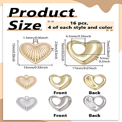 Подвески из сплава 16 шт.&nbsp;FIND-LP0005-59