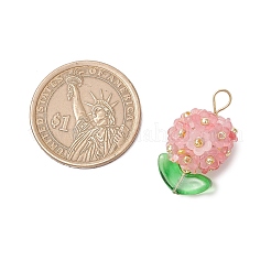 Матовые прозрачные акриловые подвески&nbsp;PALLOY-MZ00671