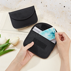 Автомобильные кошельки из углеродного волокна&nbsp;AJEW-WH0029-35