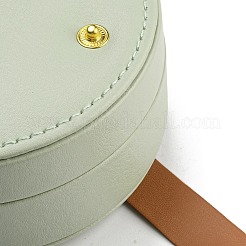 Мини-шкатулка для хранения ювелирных изделий из искусственной кожи&nbsp;LS-AJEW-Z011-01A