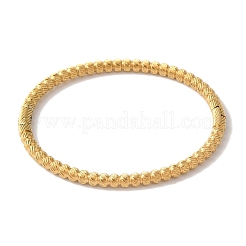 Текстурное ионное покрытие (IP) браслеты из нержавеющей стали 304 для женщин&nbsp;BJEW-K252-03G