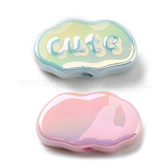 Uv акриловые покрытия бусины&nbsp;X-OACR-R261-14