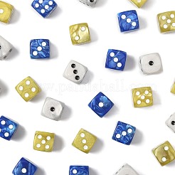 30шт 3 цвета непрозрачные акриловые бусины&nbsp;MACR-FS0002-30