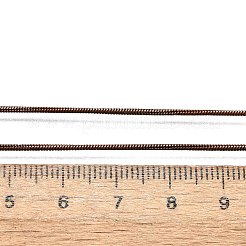 Латунь круглый змея цепи ожерелье материалы&nbsp;KK-F763-07R