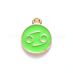 Подвески из эмали и сплава&nbsp;ENAM-S124-01A-06D