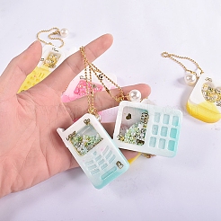 Телефон diy силиконовые Молды зыбучие пески&nbsp;LS-DIY-G079-06B