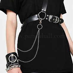 3 шт. 3 стиля ремни-цепочки из сплава и железа для брюк&nbsp;AJEW-SC0031-15