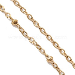 Изготовление браслета-слайдера из цепи-кабеля из нержавеющей стали 304&nbsp;AJEW-JB01502-01