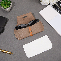 1шт прямоугольный футляр для очков из искусственной кожи&nbsp;AJEW-CN0005-51C