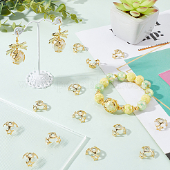 70 шт. колпачки для полых акриловых бусин&nbsp;DIY-SC0025-77B