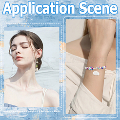 120шт 12 цвета синтетические бирюзовые бусины&nbsp;G-SC0003-26B