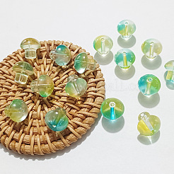 96шт 8 цвета прозрачные стеклянные бусины&nbsp;GLAA-GO0001-01