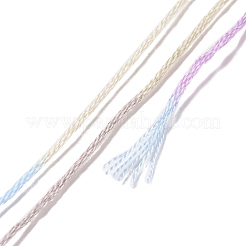 10 моток двухслойной полиэфирной нити для вышивания&nbsp;OCOR-K006-A01