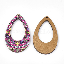 Печатные подвески из липы&nbsp;LS-X-WOOD-S045-002F