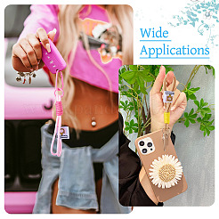 16шт. 8-цветный плетеный нейлоновый ремешок&nbsp;AJEW-TA0002-07