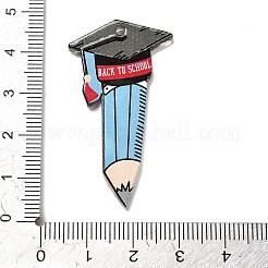 Подвески из смолы ко Дню учителя&nbsp;RESI-M037-04D