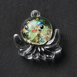 Подвески из светящейся прозрачной смолы&nbsp;RESI-K019-05