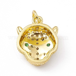 Латунные микро проложить кубического циркония подвески&nbsp;KK-P224-05G