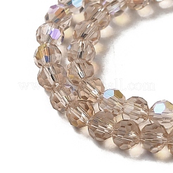 Гальванизируйте прозрачное стекло бисер нитей&nbsp;LS-EGLA-A035-T4mm-L22