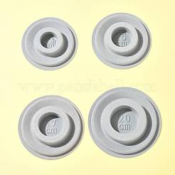 4 шт. 4 стиля ПЭ и флокированные доски для дизайна бусин&nbsp;ODIS-FS0001-01E