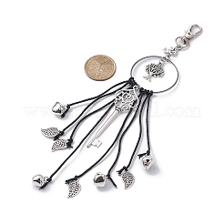 Подвески из сплава в виде листьев и деревьев&nbsp;HJEW-JM01283-02