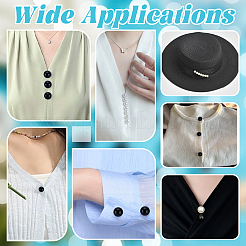 48 шт. 3 стиля пластиковые жемчужины без пришивания кнопок&nbsp;FIND-NB0006-78A