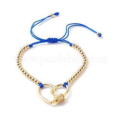Регулируемые браслеты из бисера с нейлоновой нитью&nbsp;BJEW-JB06438-02