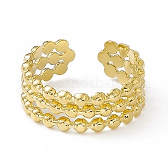 Ионное покрытие(ip) 304 нержавеющая сталь манжета кольцо для женщин&nbsp;LS-RJEW-C060-18G