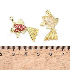 Латунь эмаль подвески&nbsp;KK-K417-06G