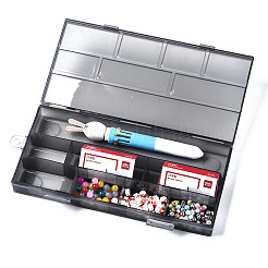 Прямоугольные полипропиленовые (полипропиленовые) контейнеры для хранения бусинок&nbsp;LS-CON-S043-047